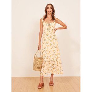 Reformation Naples Dress in Limonada - 6